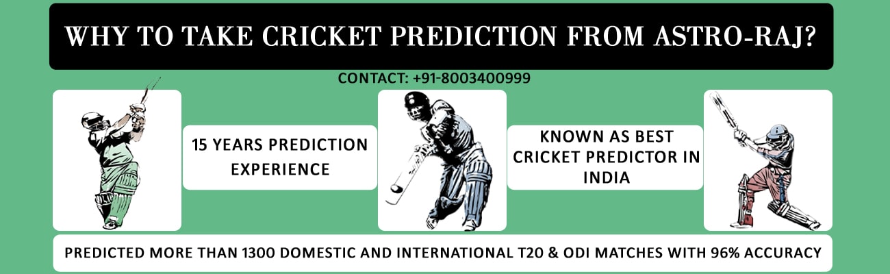 why to take cricket prediction from astro raj